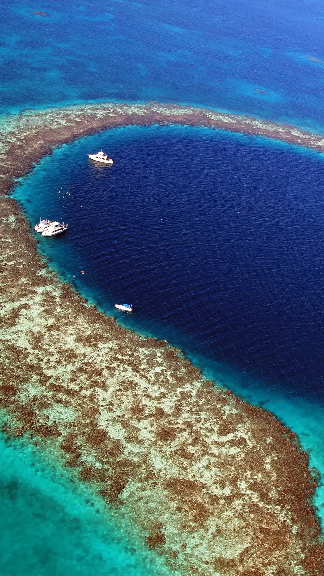 Great Blue Hole in Belize.