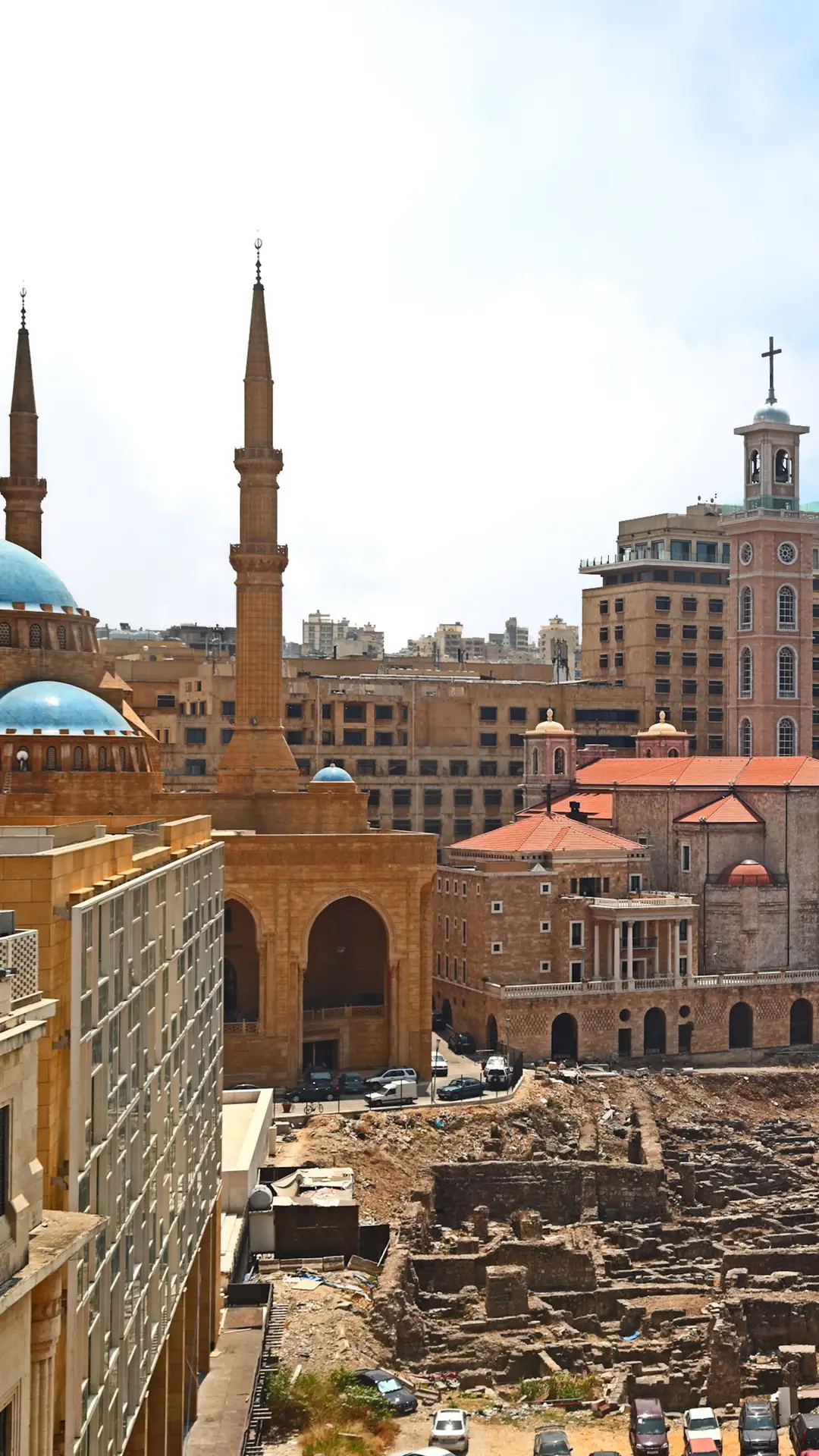 Downtown Beirut Skyline, Lebanon.