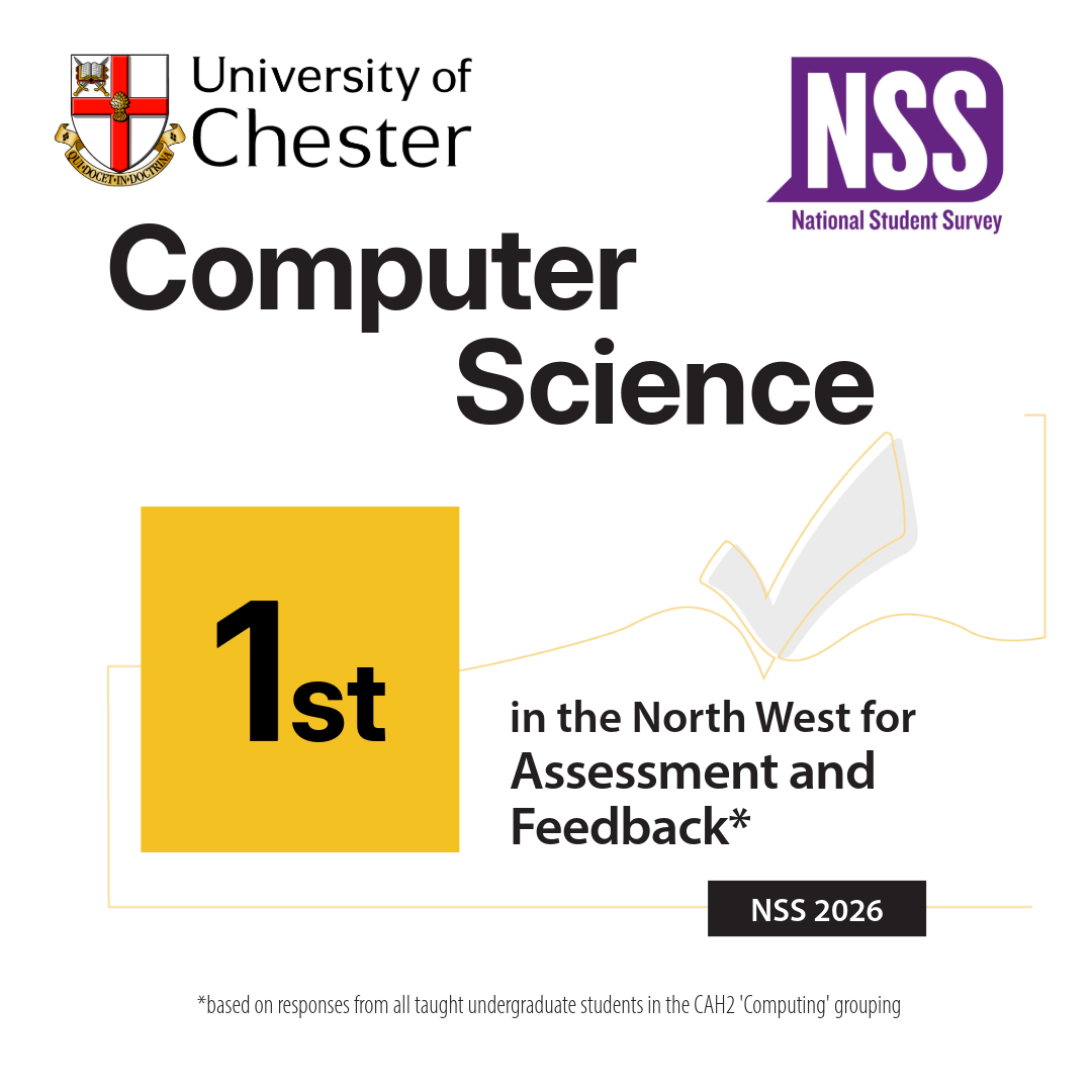 Computer Science is first in the North West for assessment and feedback