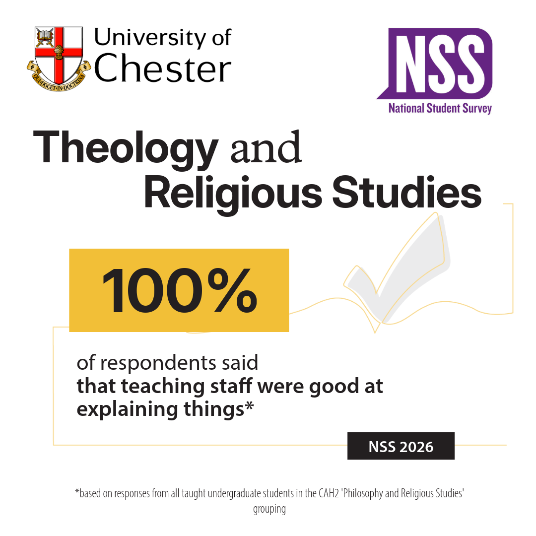 Theology and Religious studies 100% of respondents said that teaching staff were good at explaining things