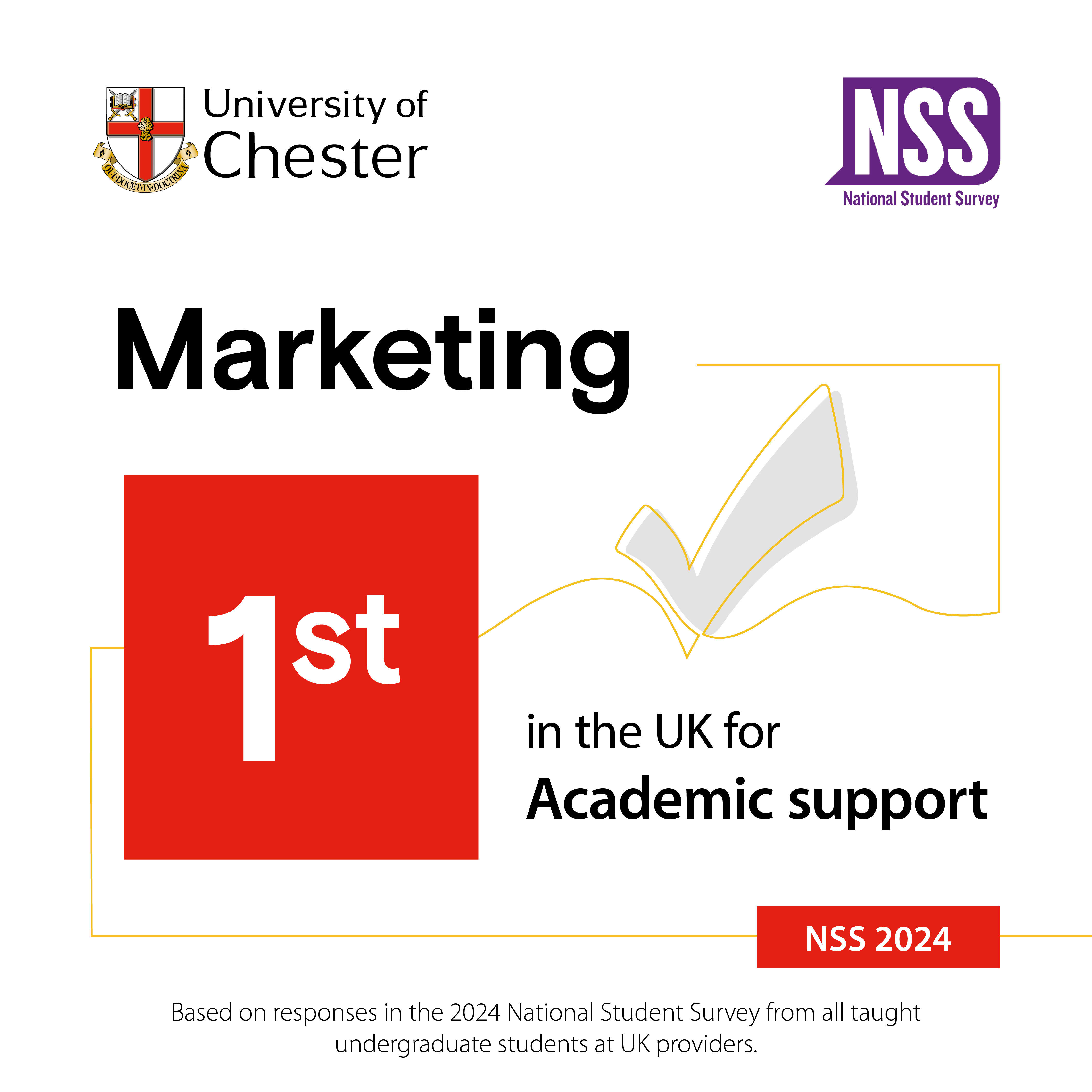 NSS Marketing first for Academic support