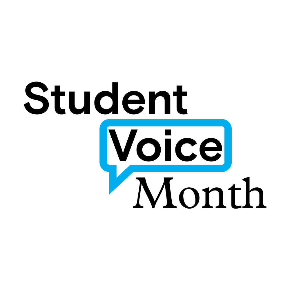 Student Voice Month Logo