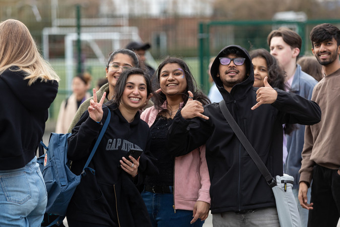 Students Smiling