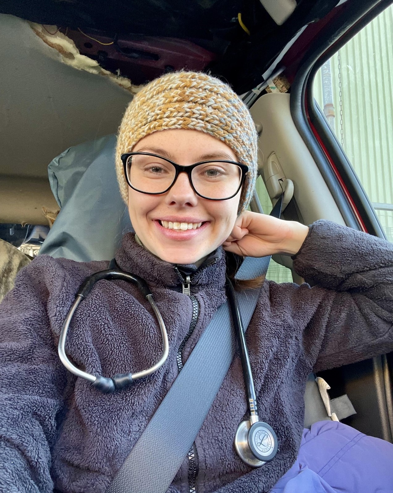Female Bioveterinary Science student