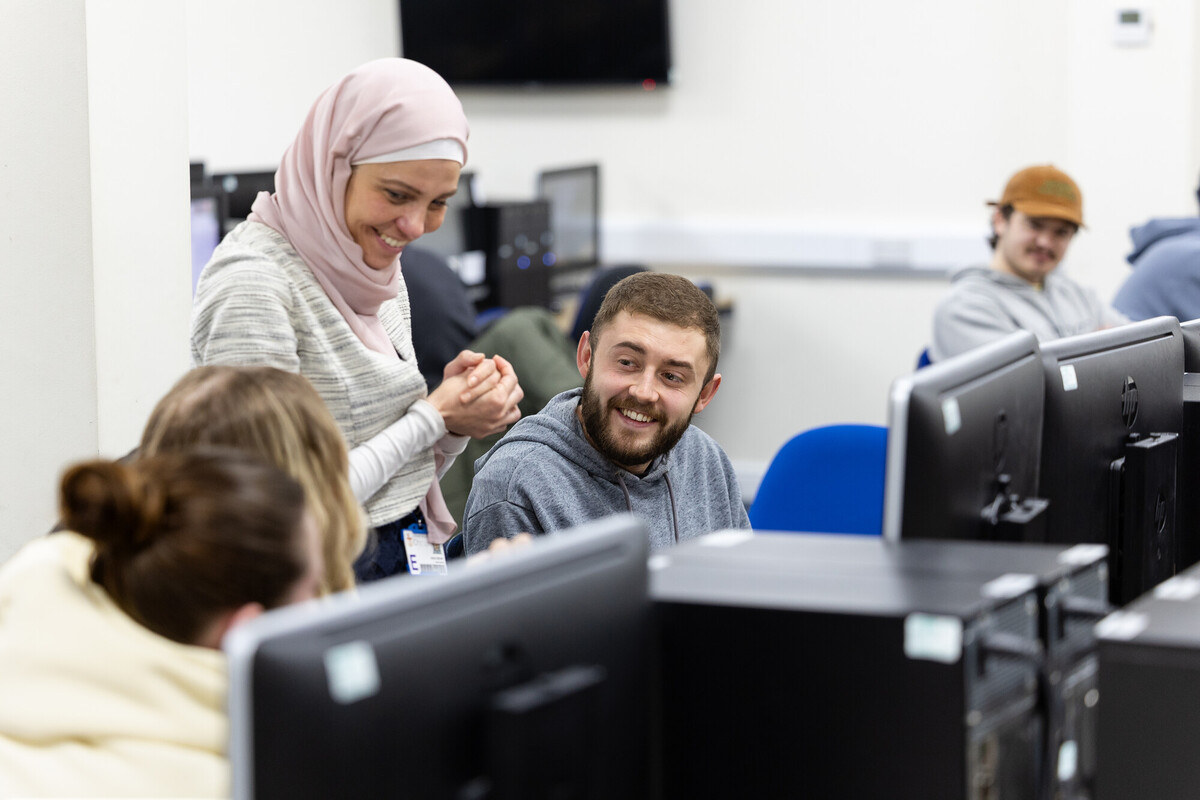 Computer Lab session