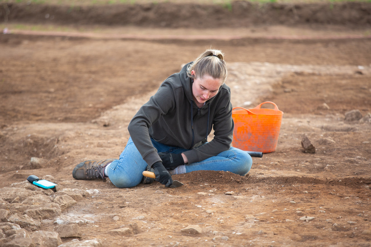 Romanvilla excavation