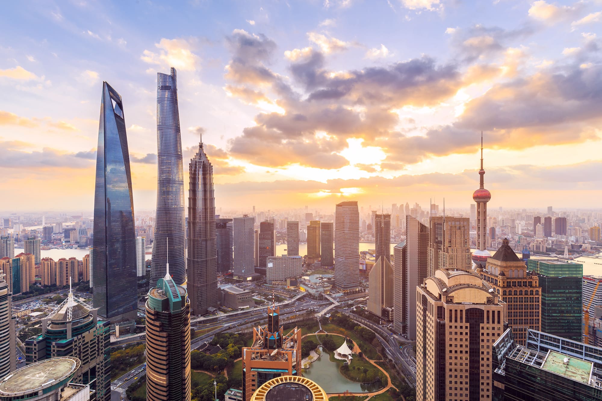 Shanghai skyline