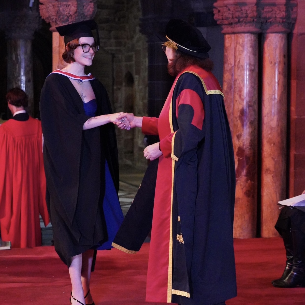 Libby Ellison - Maths graduate - Graduation ceremony