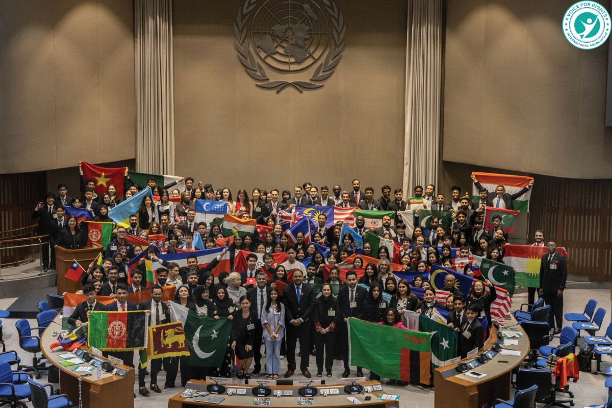 The International Diplomats Conference held at the United Nations Conference Centre in Bangkok.