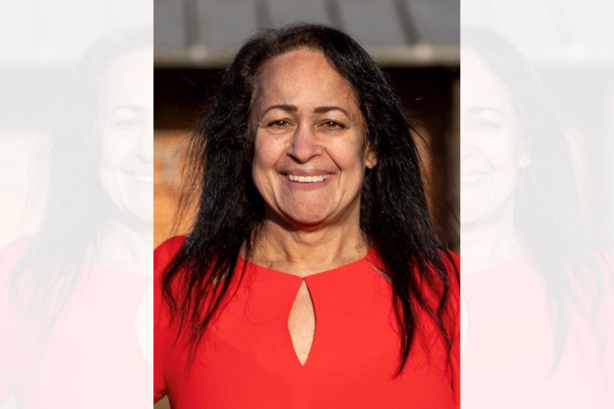 A head-and-shoulders portrait photo of Professor Joyce Harper smiling at the camera.