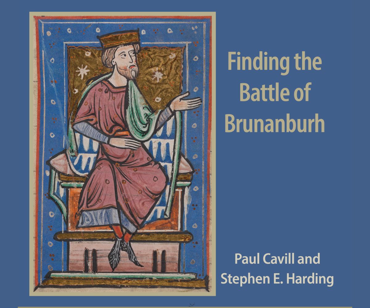 The cover of Finding the Battle of Brunanburh.
