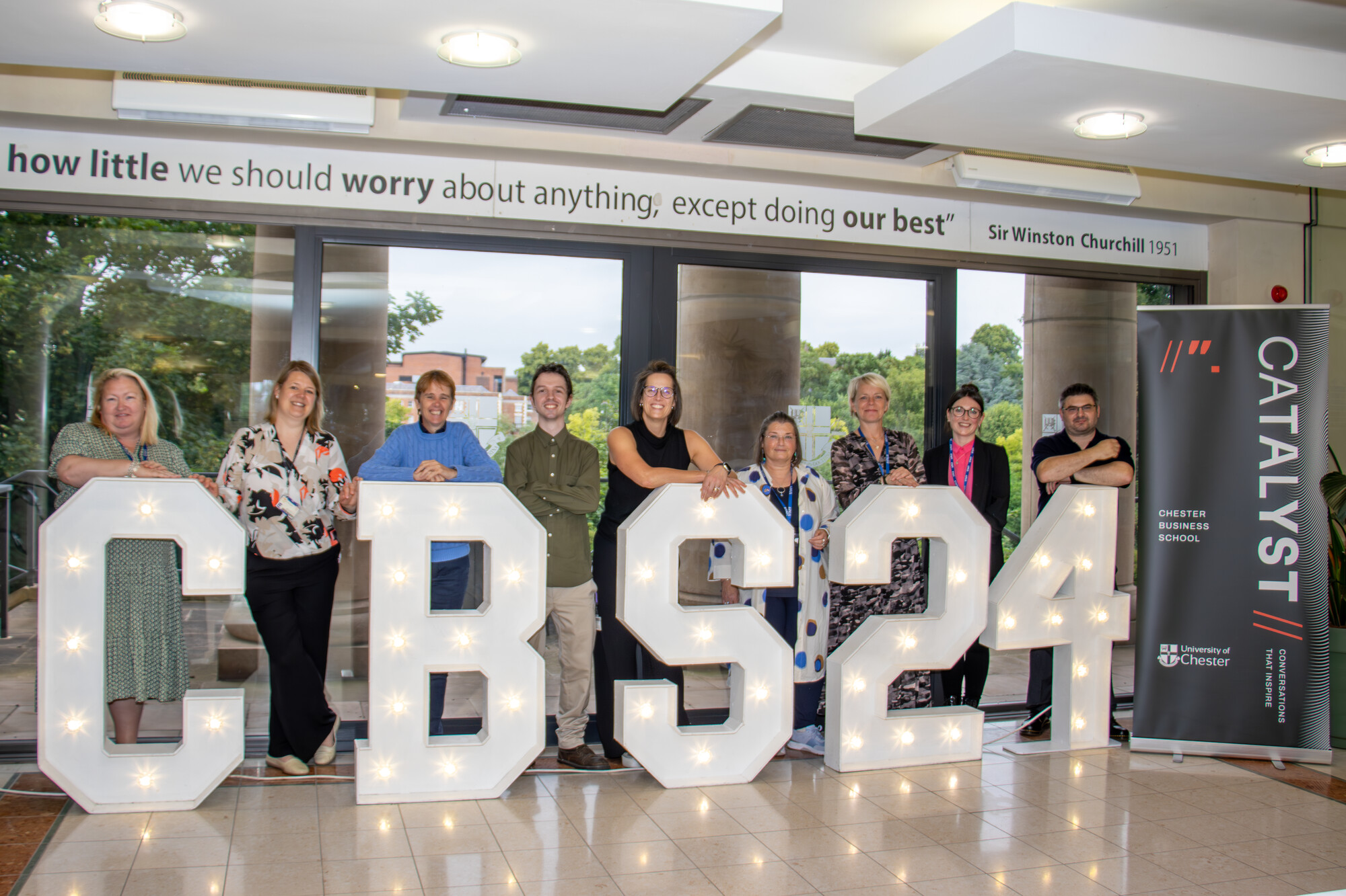 CBS event team