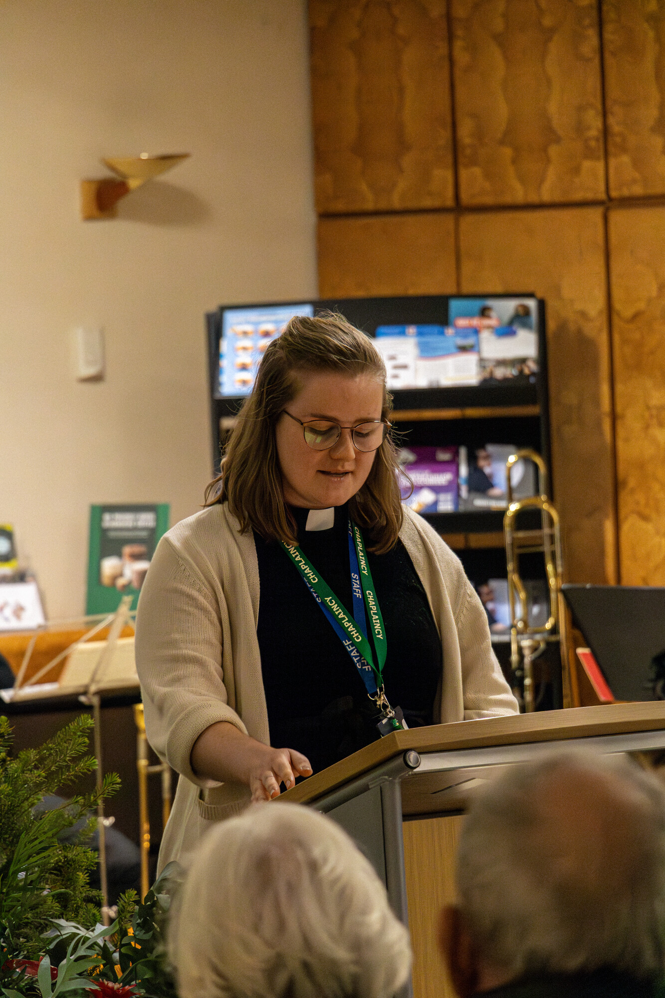 Rev Hazel Stoddart, University Chaplain.