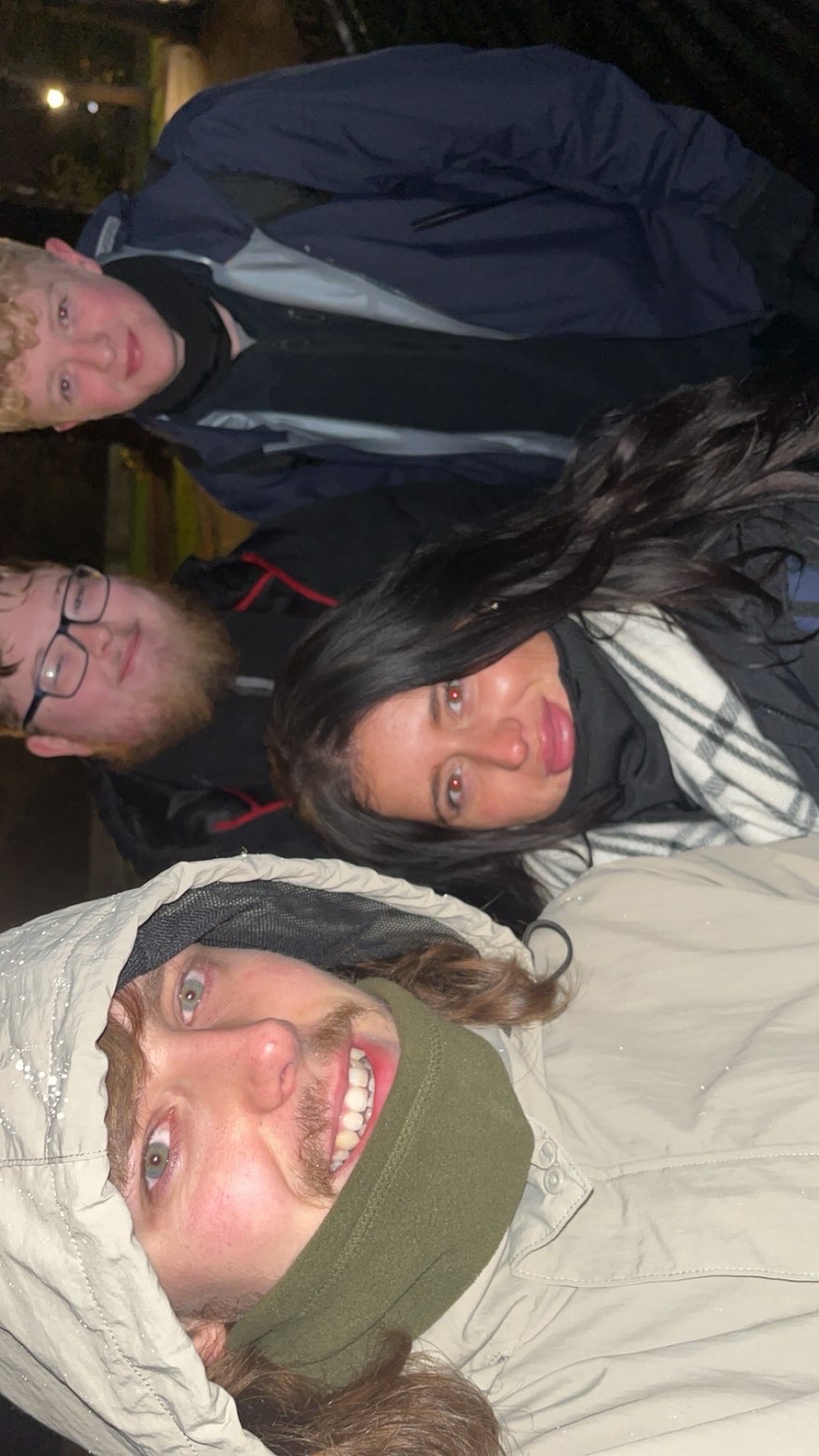 Left to right: Bradlee, Ella, Harvey and Adam.