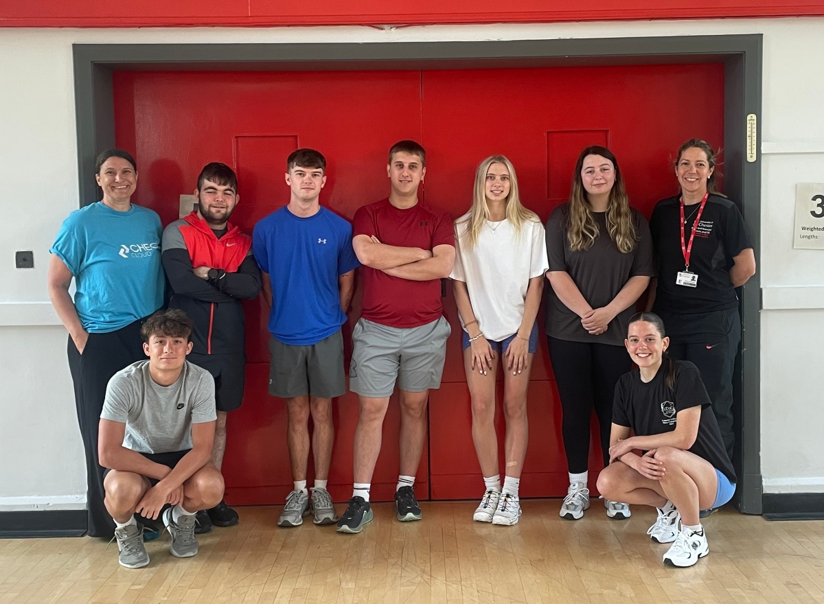Dance and PE and Sports Coaching students and staff.