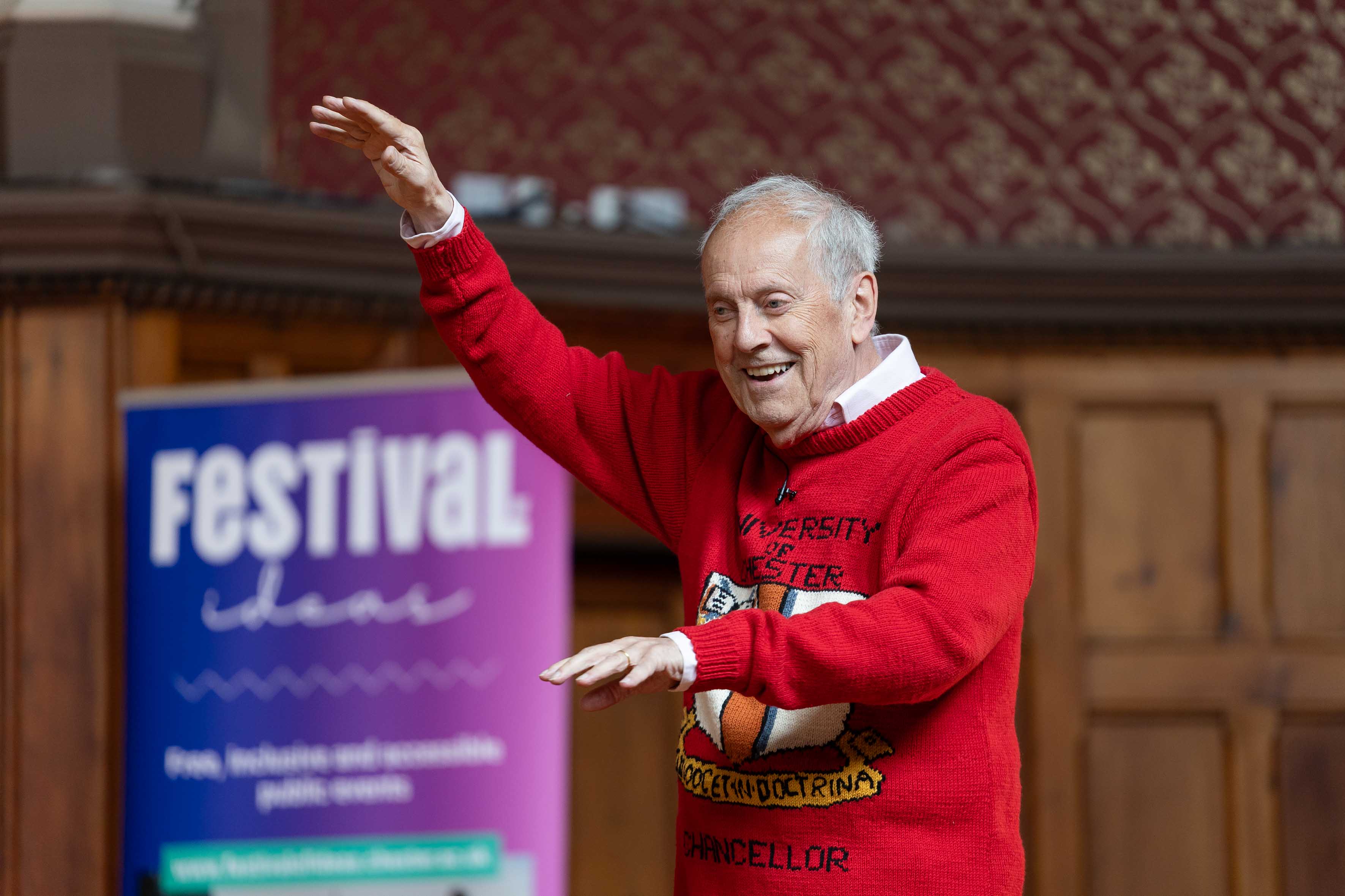 Dr Gyles Brandreth.