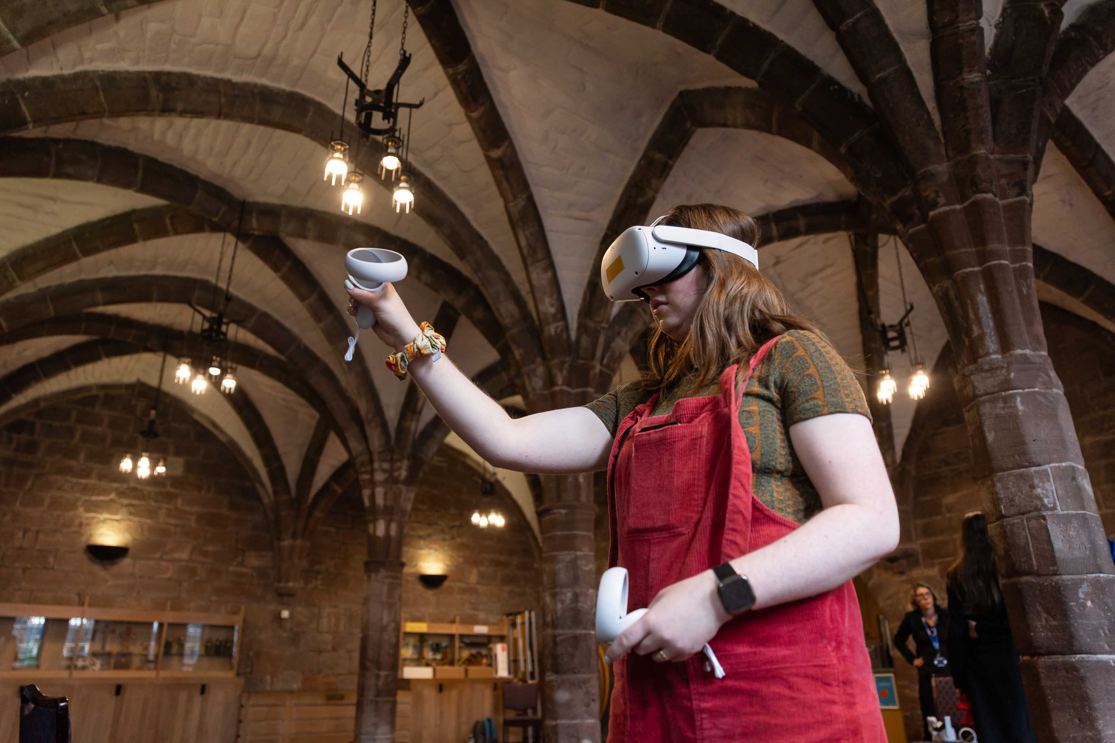 Exploring the Medieval St John’s Church with Virtual Reality.