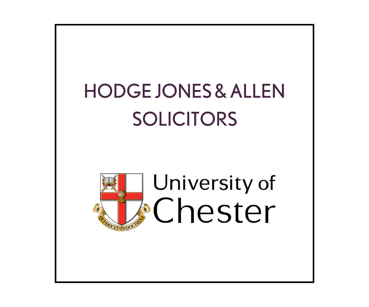 Hodge Jones & Allen and University logos.