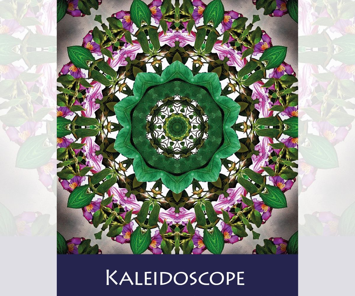The cover of Kaleidoscope: Creative Writing from the Cheshire Prize for Literature 2024.