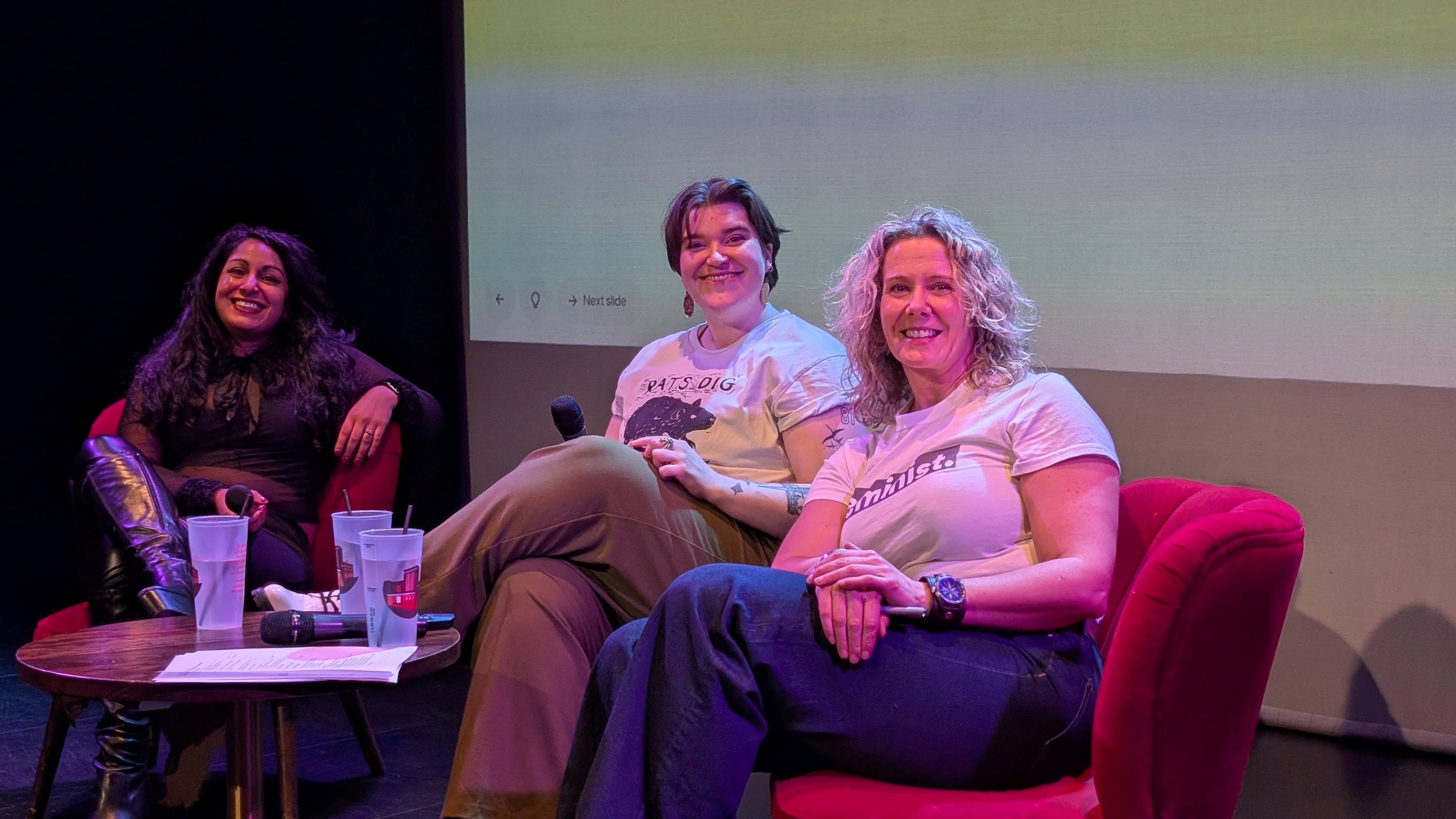 Seeta, Cicely and Dawn