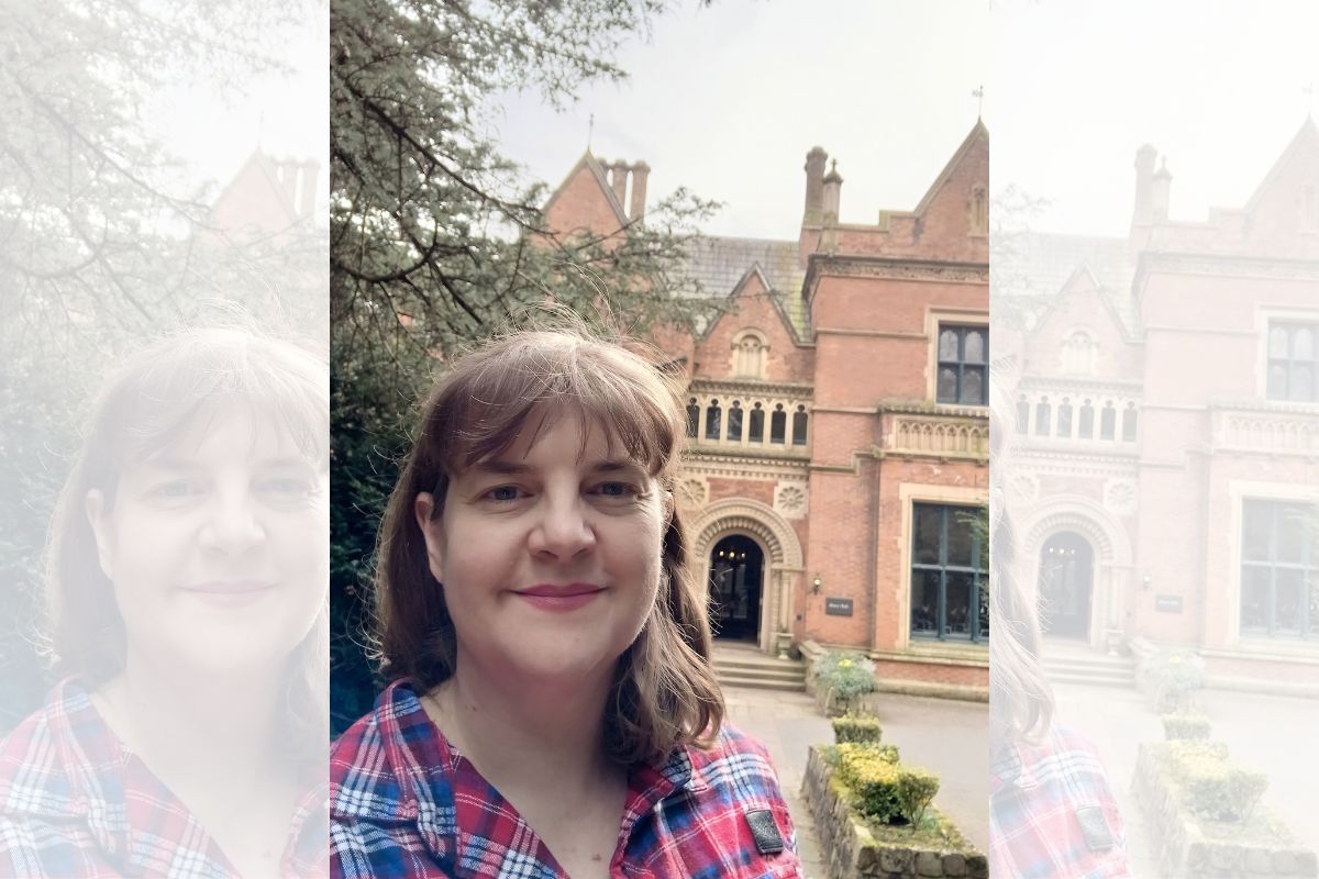 Susan Brownrigg at Abney Hall.