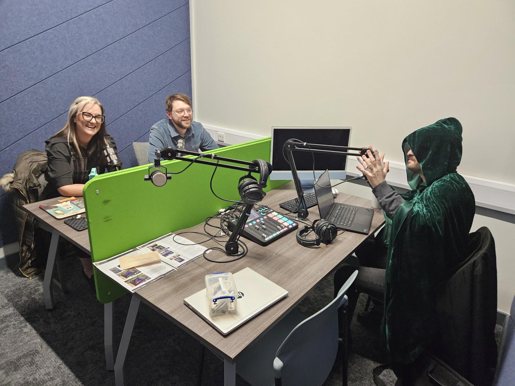 Traitors - Nicola, Connor and Kevin