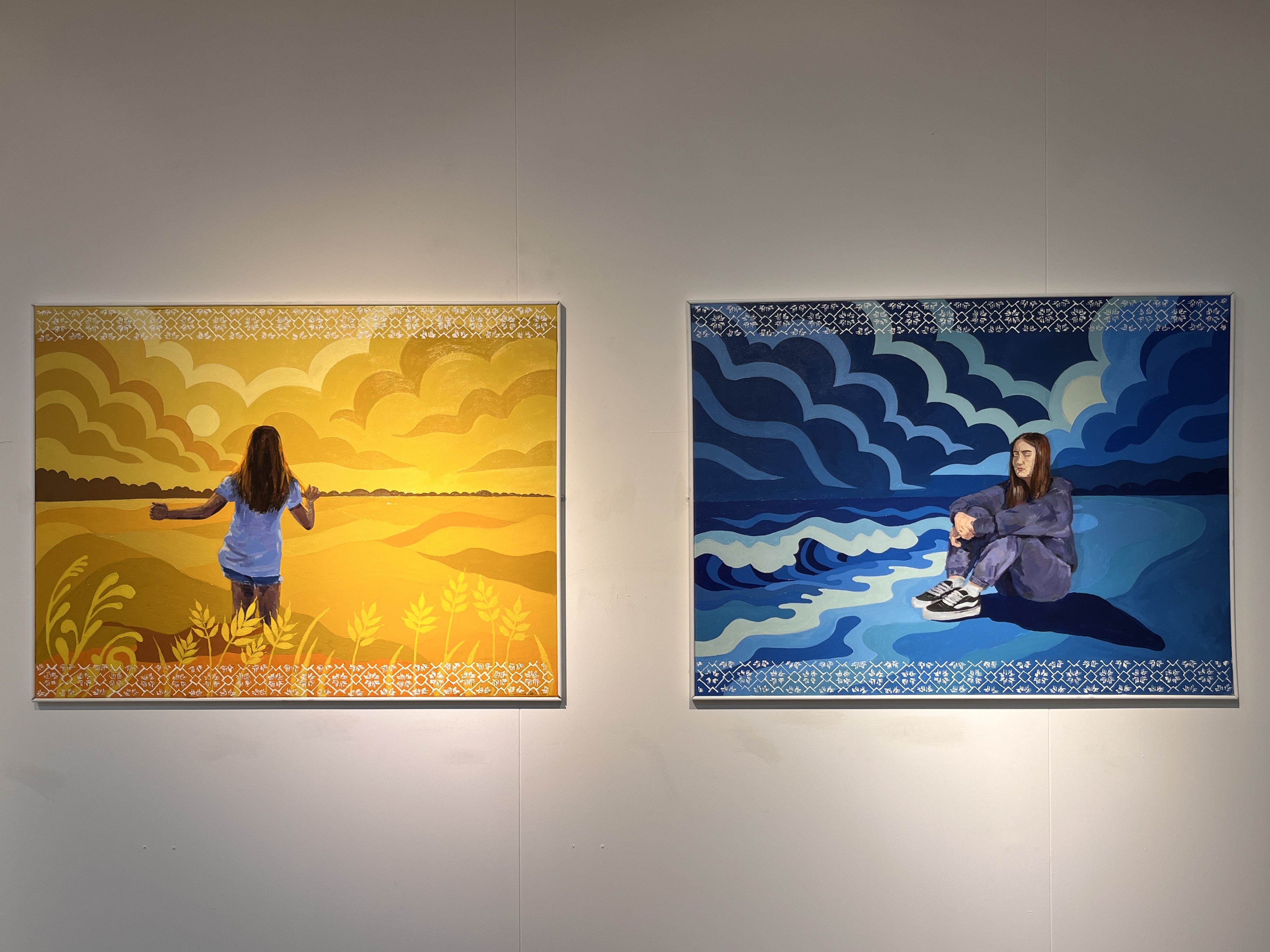 two paintings