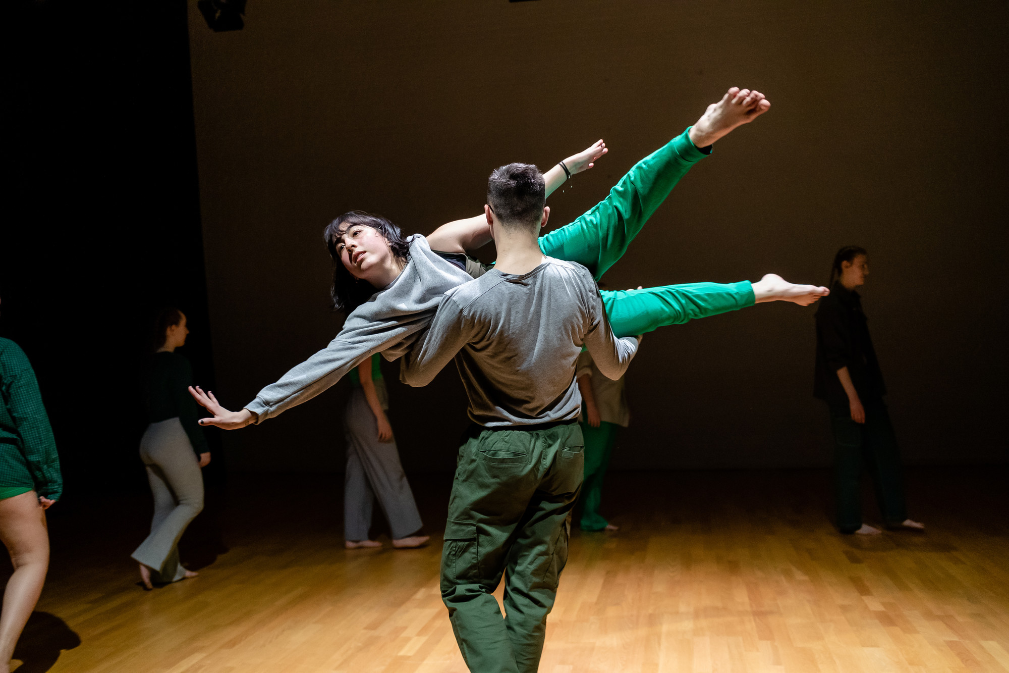 Professional Dance students performing