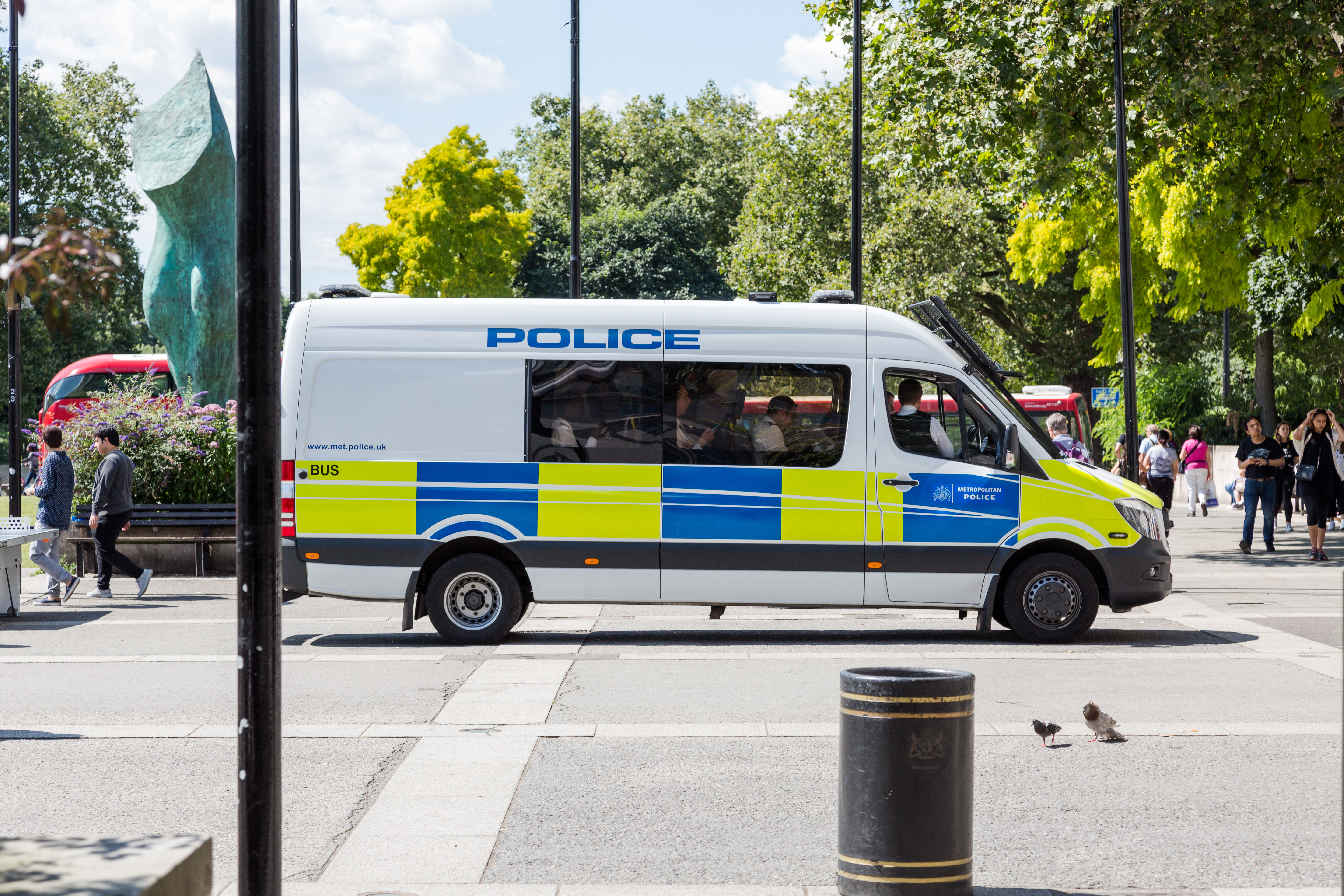 police van