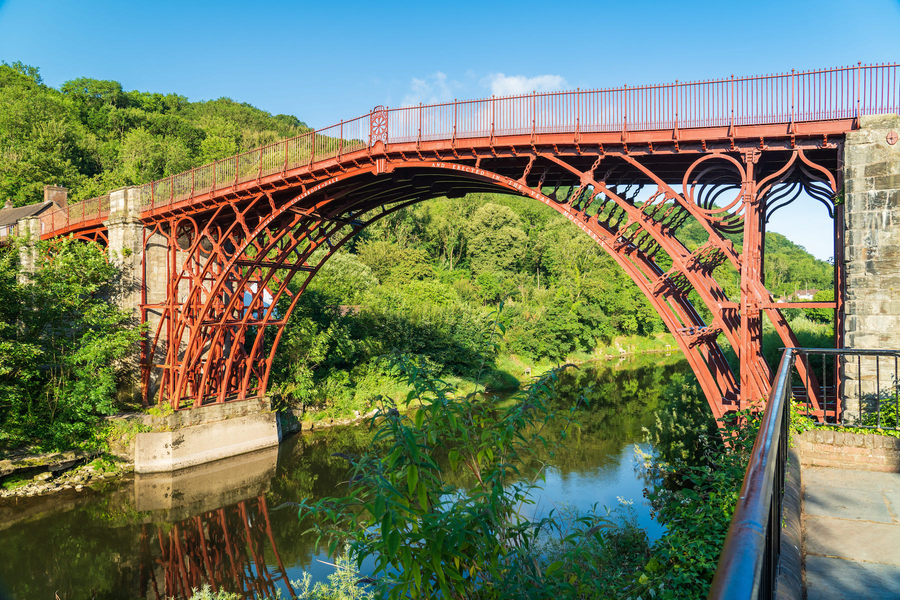Iron bridge, River Severn