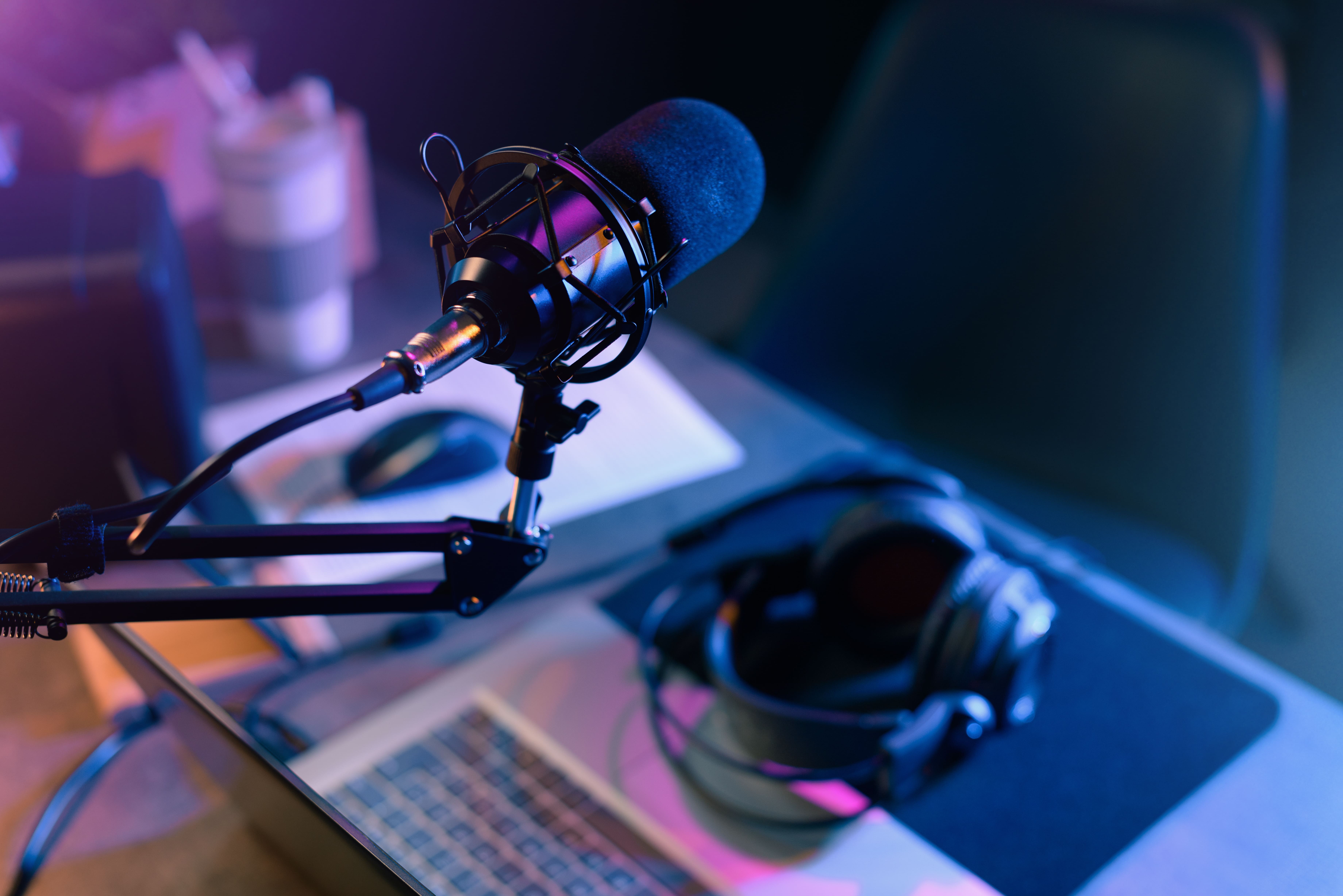 podcast recording studio