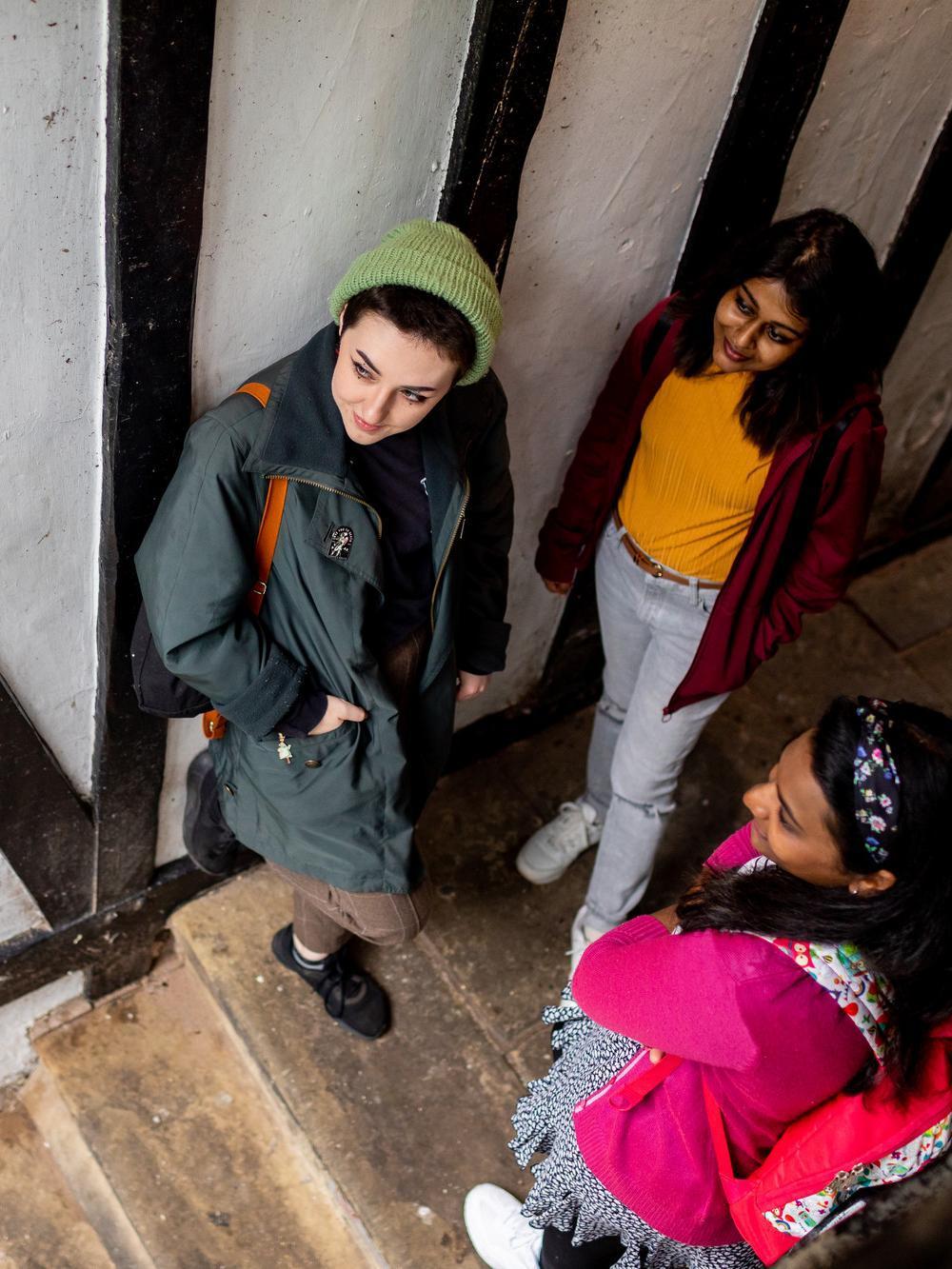Group of female students in Chester