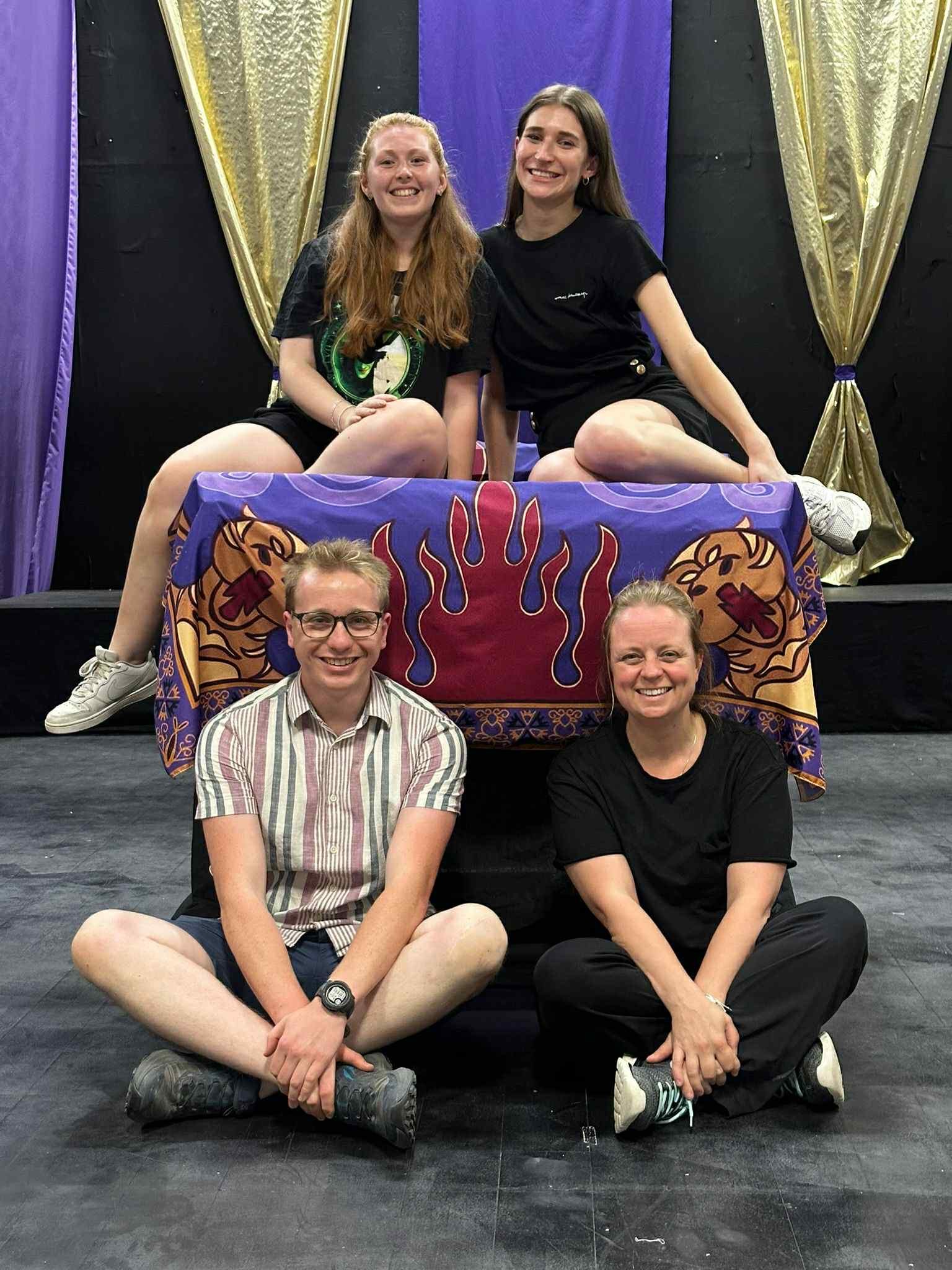 A group of Drama students