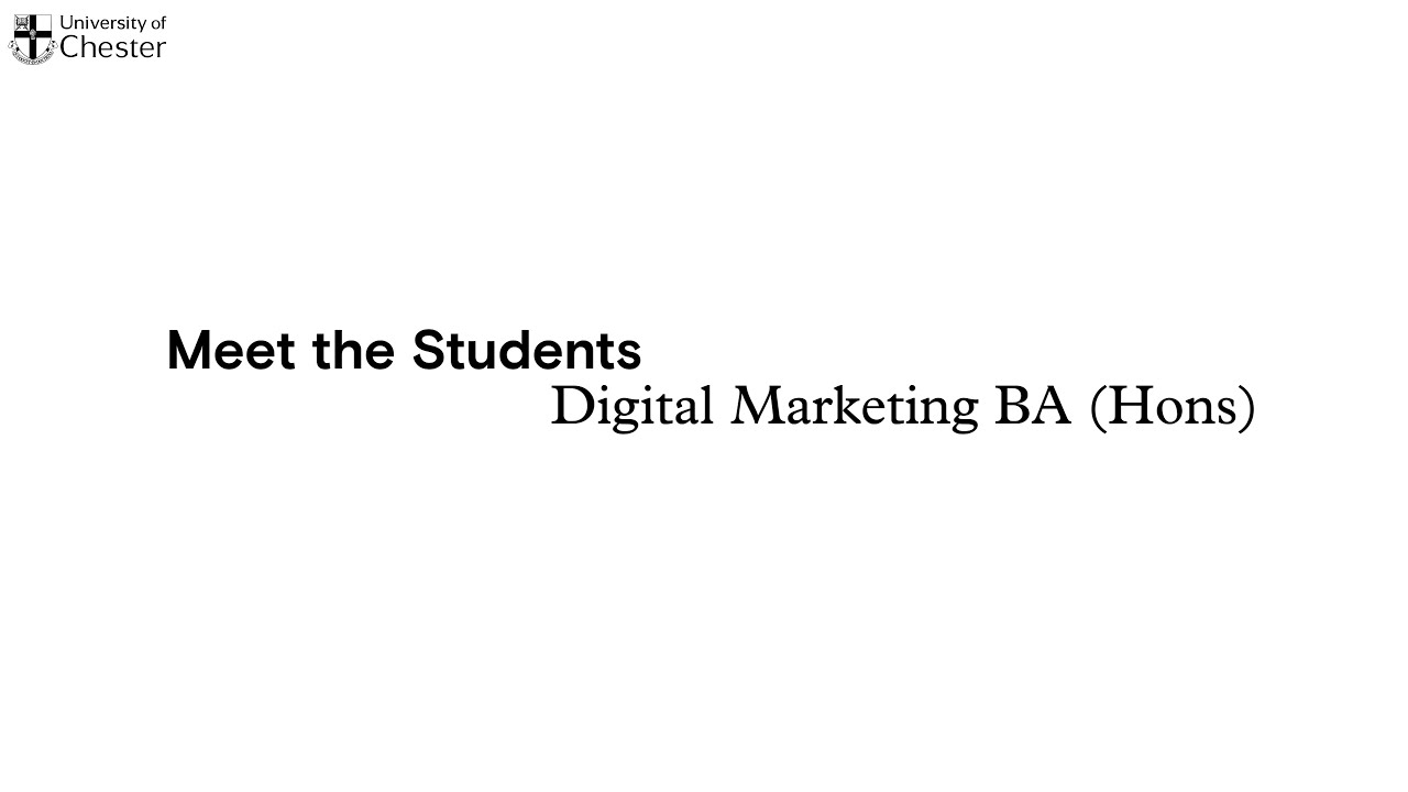 Meet the Students Digital Marketing BA
