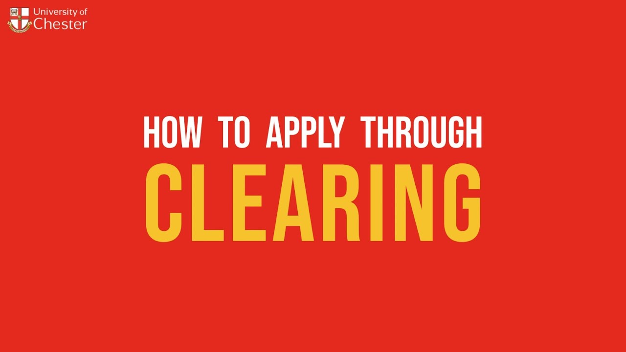 How to Apply through Clearing