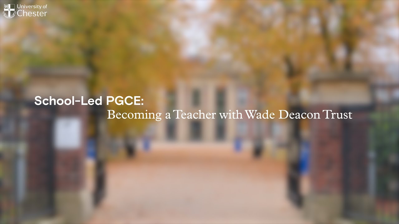 School-Led PGCE video