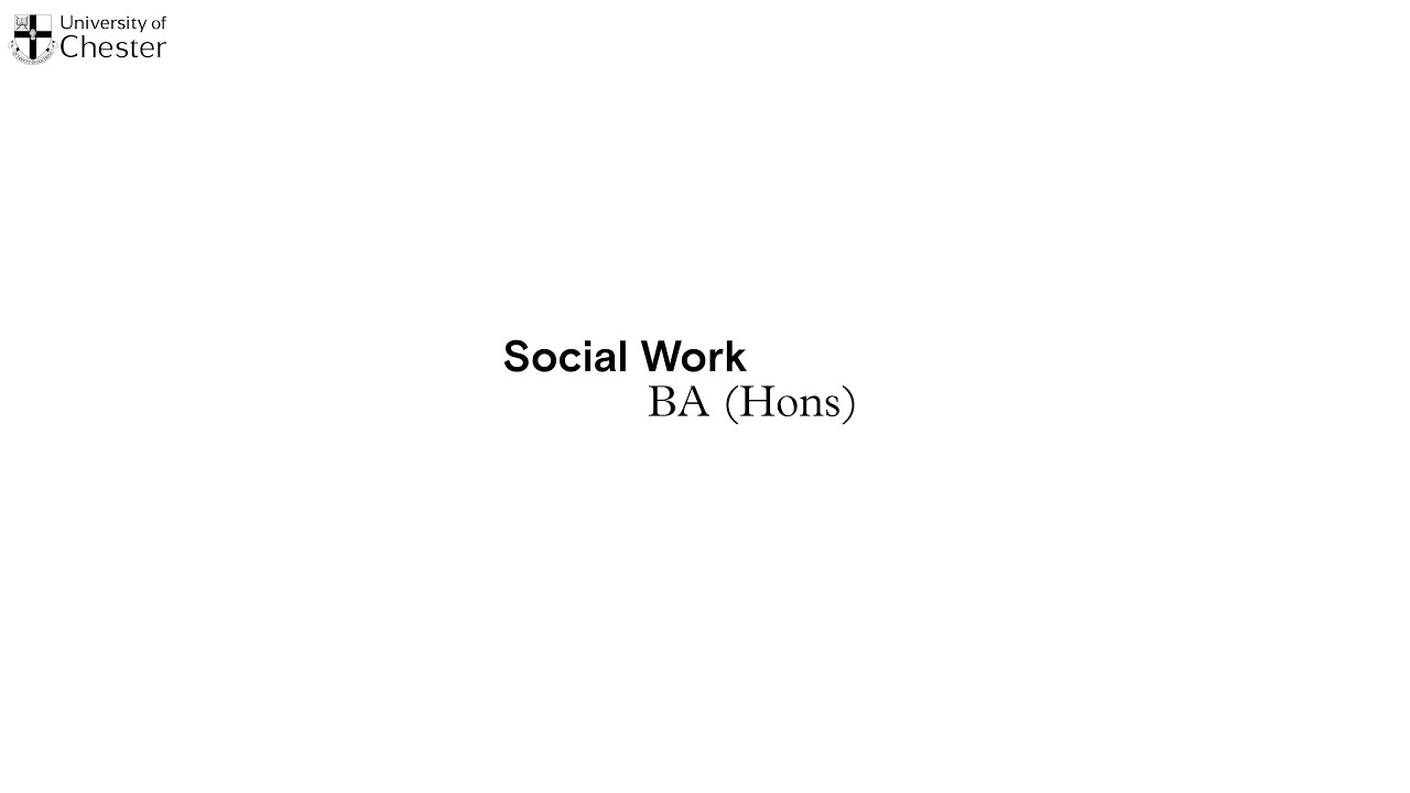 Social Work BA video