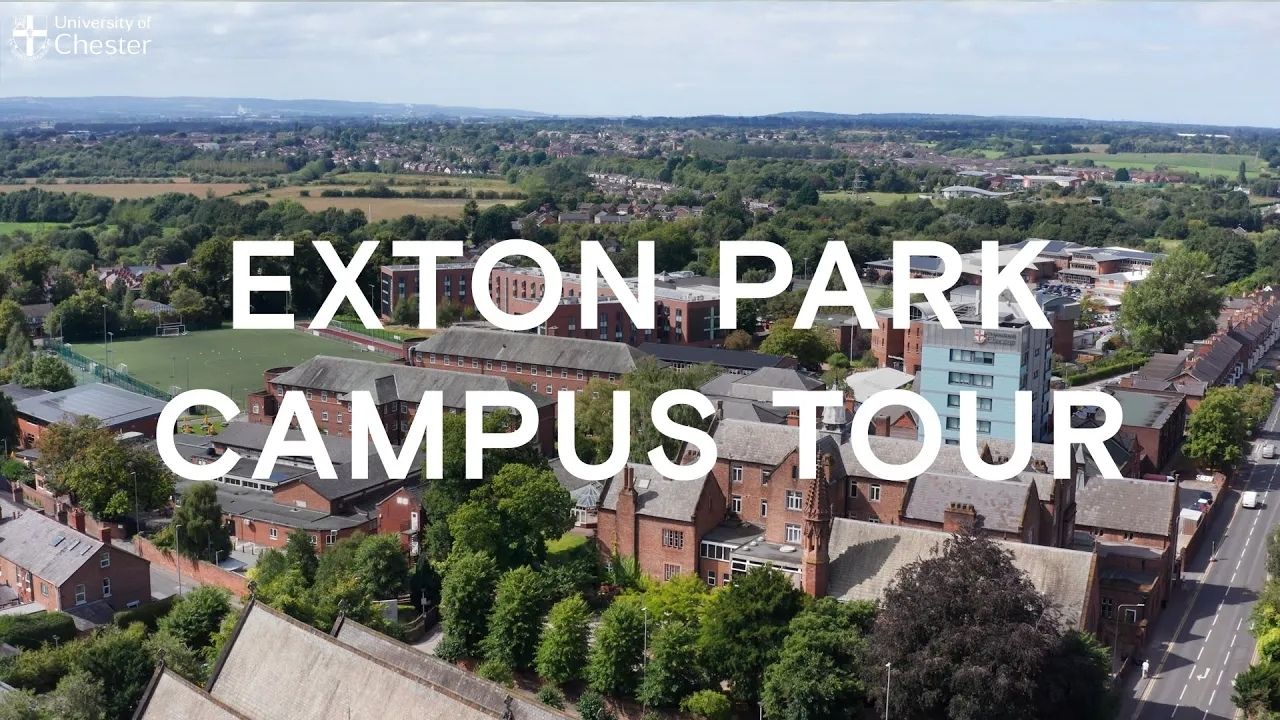 YouTube Thumbnail of Exton Park with text