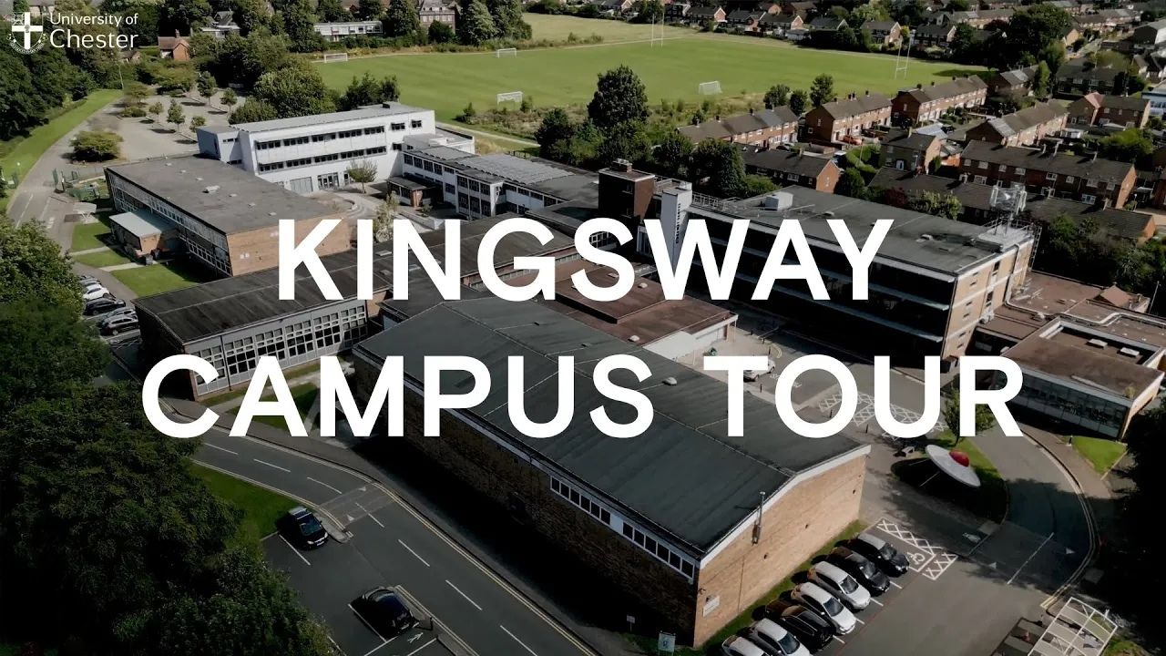 YouTube thumbnail of Kingsway, Creative Campus with text