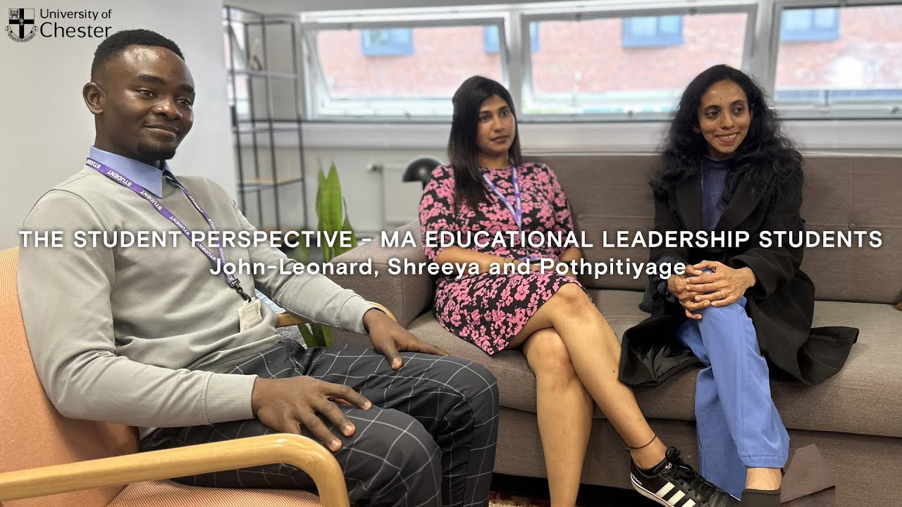MA Educational Leadership students video