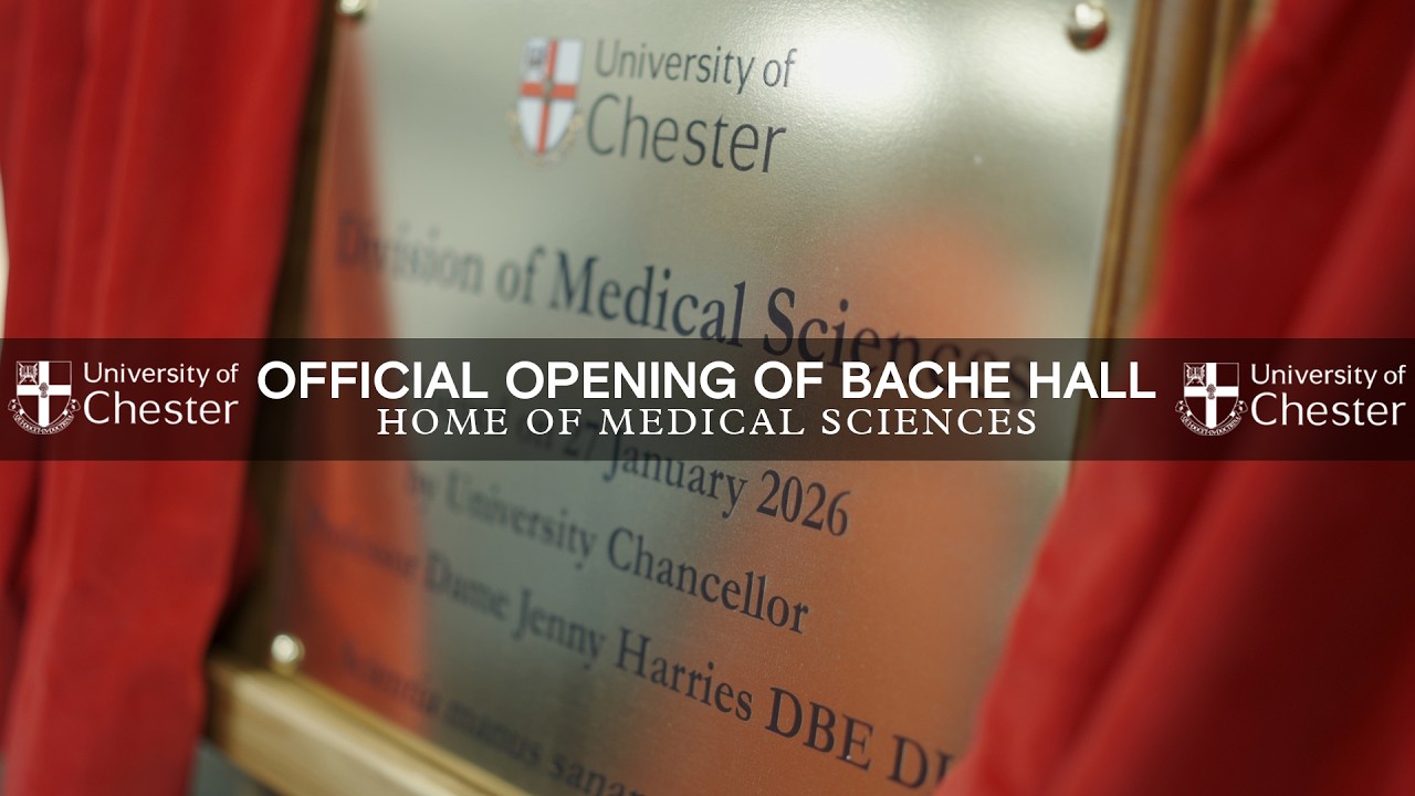 Official opening of Bache hall